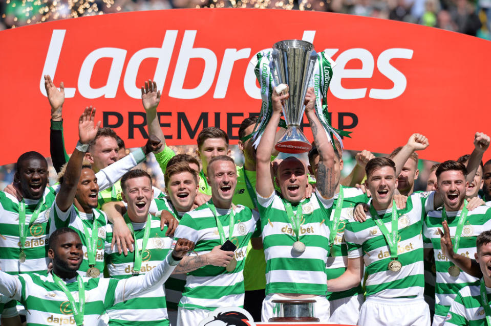 Ein Außenseiter unter den europäischen Top-Klubs: Celtic. Das Team aus Glasgow sammelte 1294 Puntke in 582 Spielen. Das natürlich vorrangig national. (Bild: Getty Images)