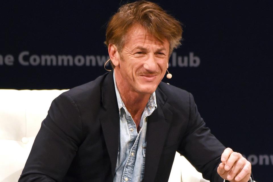 Defiant: Sean Penn at festival: C Flanigan/Getty