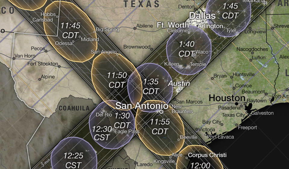 This Epic NASA Map Shows Where To See US Solar Eclipses In 2023 And   71b92b44908a463279d56d07ce12228c