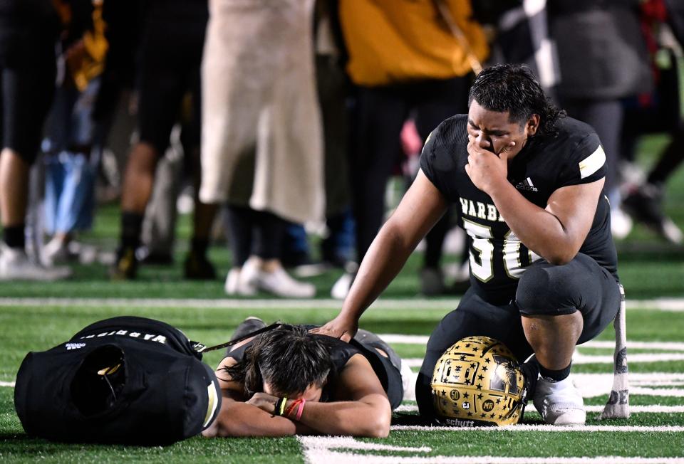 Ronald Erdrich&#39;s first-place sports photo for 2021 at the APME awards.