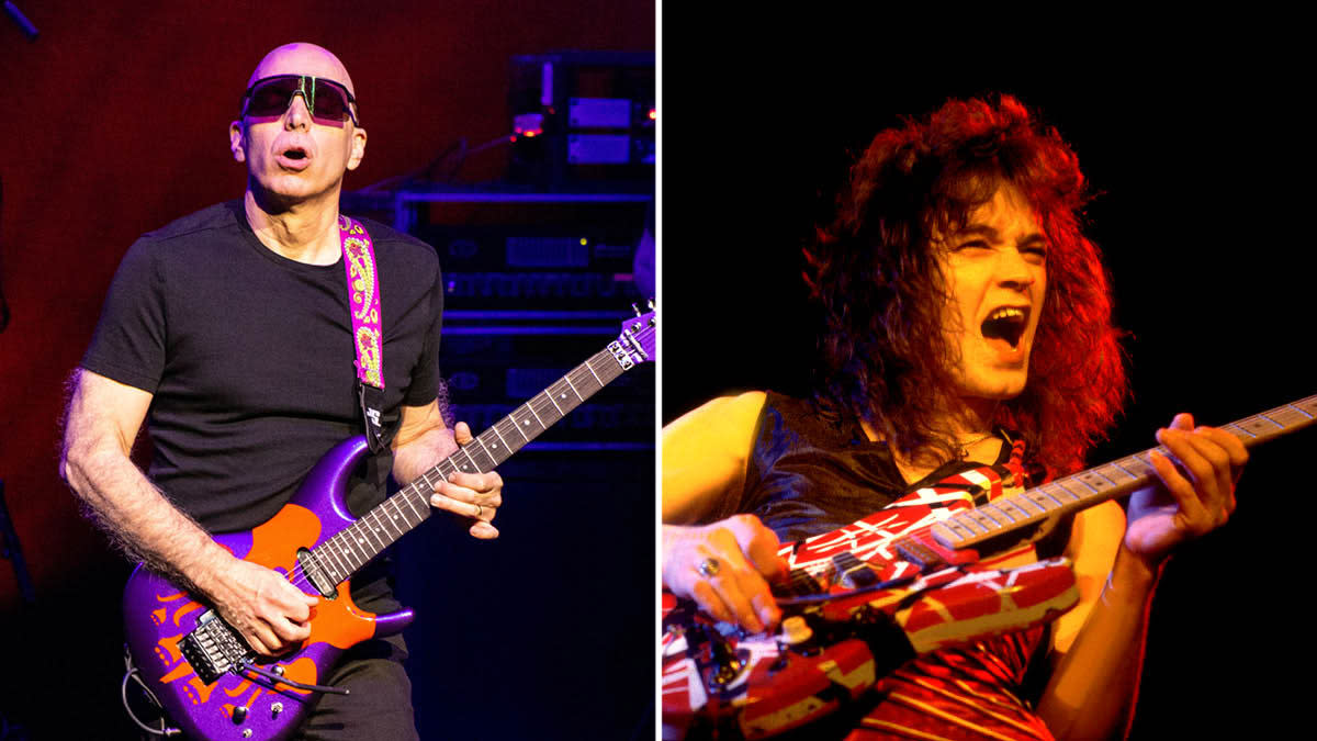  Joe Satriani and Eddie Van Halen. 
