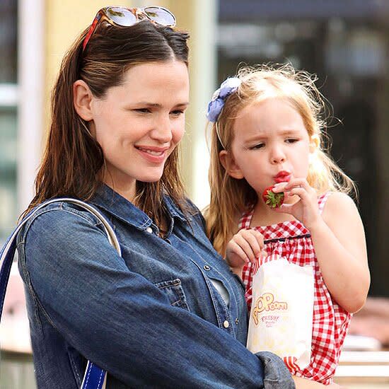 Jennifer Garner and daughter Violet