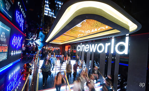 Cineworld, cinema, FTSE 100, UK equity income, stocks