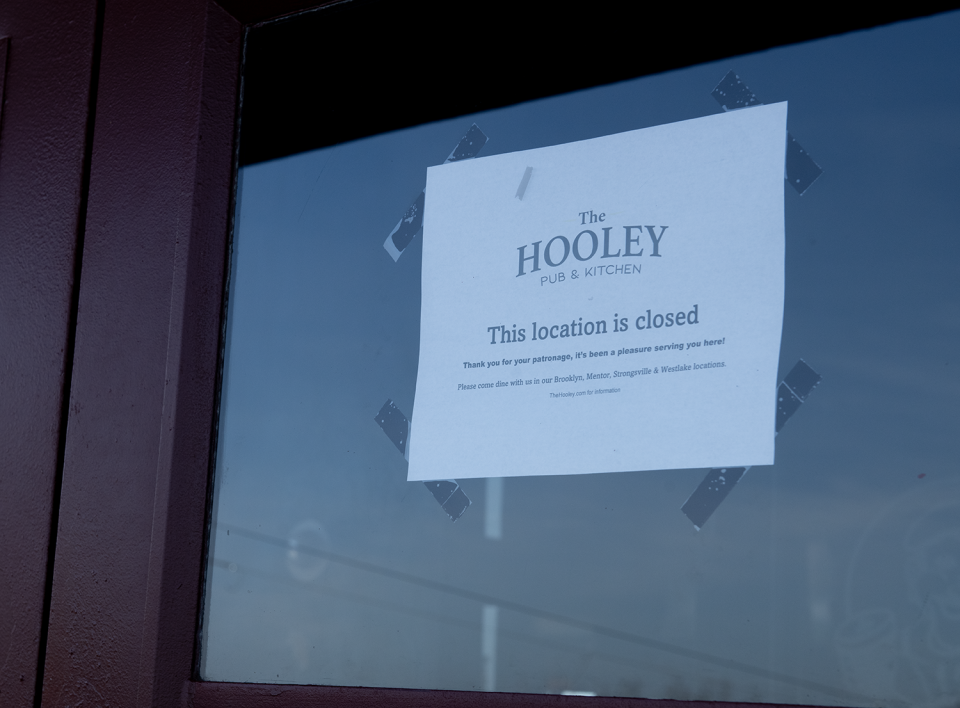 Hooley House Copley location on Monday, March 4.