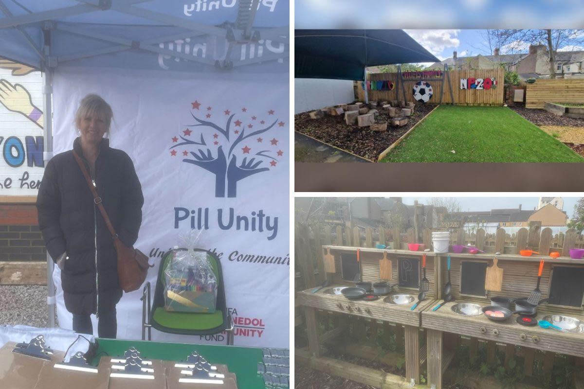 Celebrations as Pill Community Garden opens <i>(Image: Pill Community Garden)</i>