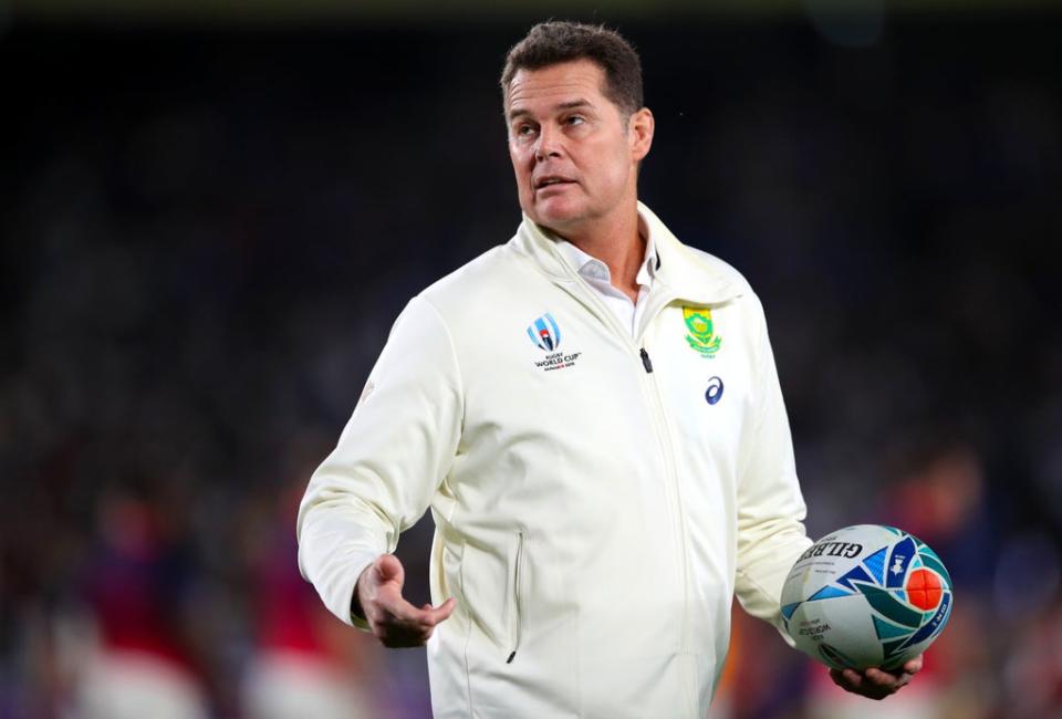 South Africa boss Rassie Erasmus has been handed a ban (Adam Davy/PA) (PA Archive)