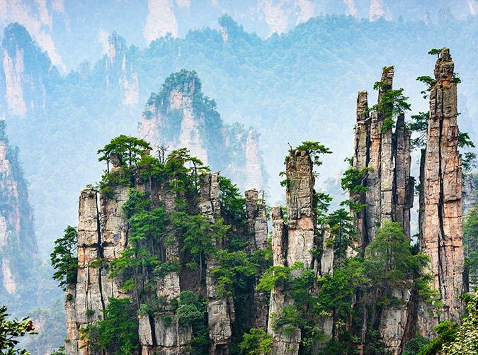 16. Zhangjiajie National Forest, China