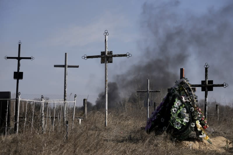 2022年俄羅斯侵略烏克蘭戰爭，造成烏克蘭軍民慘重死傷（AP）