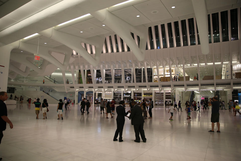 Oculus mall at World Trade Center