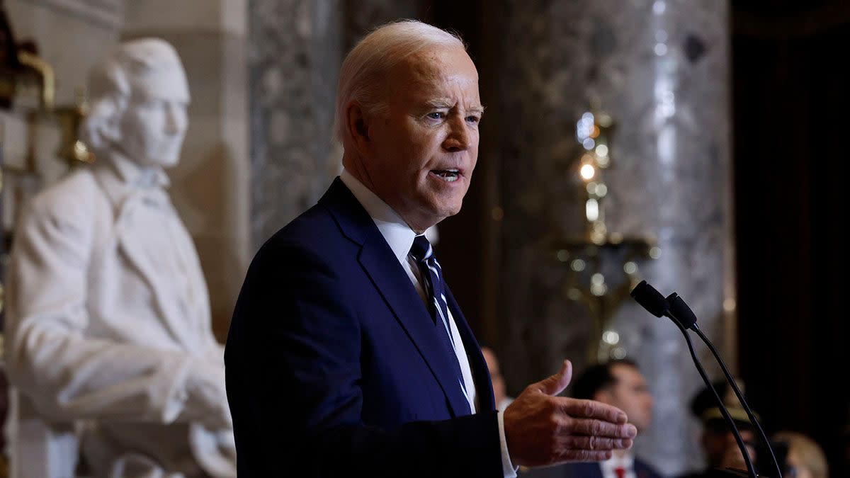 US President Joe Biden mistakenly said that he had met and spoke with a dead French President Francois Mitterrand when the name he meant to mention was Emmanuel Macron. 