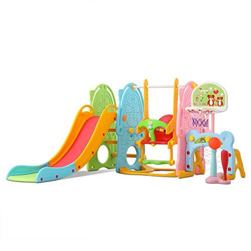 10) Toddler Slide and Swing Set