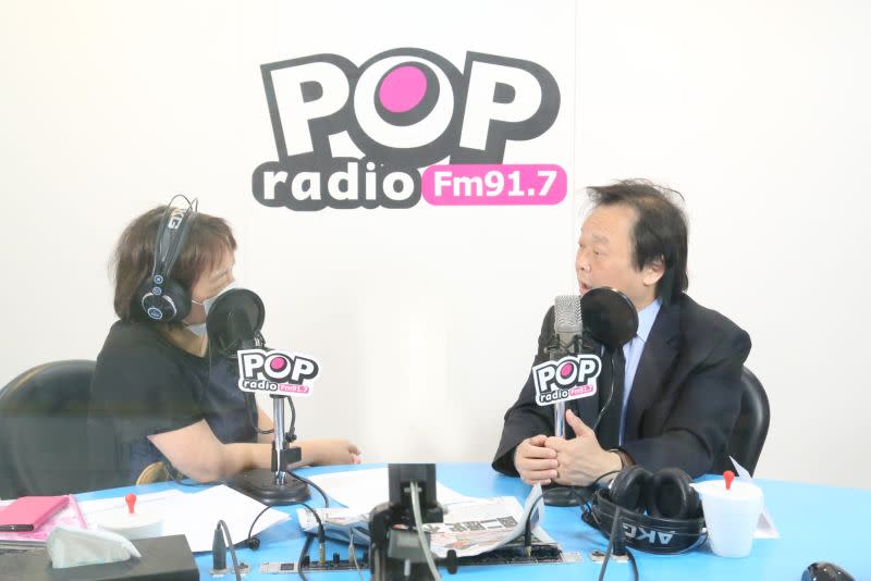 ▲民進黨台北市議員王世堅8日接受廣播媒體訪問時，表示韓國瑜2022年一定會再出來選。（圖／POP radio提供）