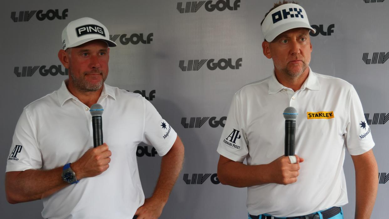  Lee Westwood and Ian Poulter at LIV Golf 