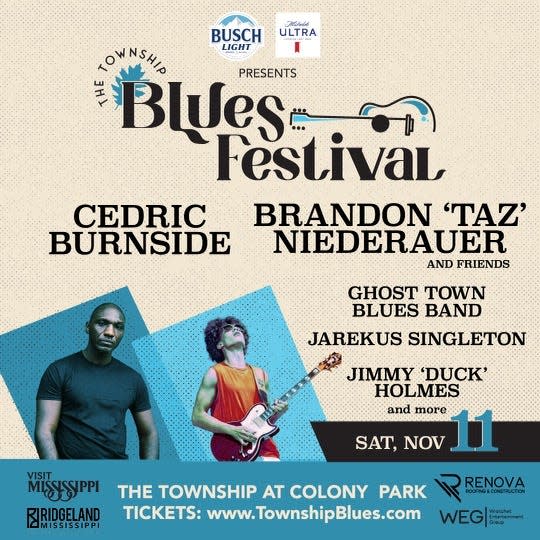 Township Blues Festival Flyer