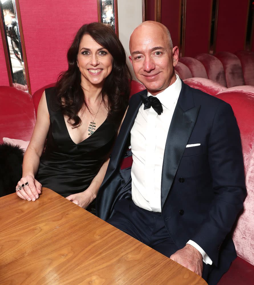 MacKenzie Bezos and Jeff Bezos