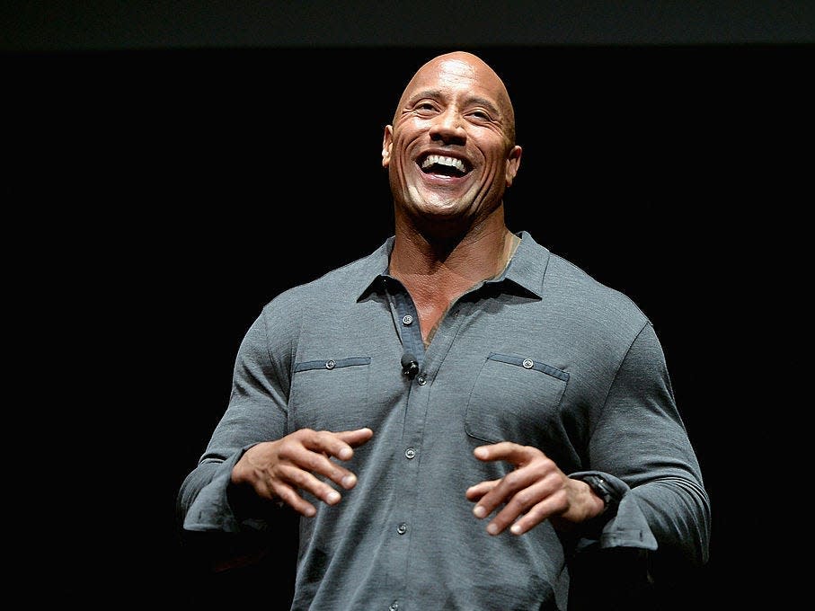 the rock