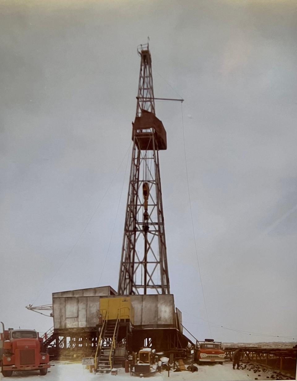 The Edna #1 well in Counselor was the first well drilled by Merrion Oil and Gas and became the foundation of the company's success.