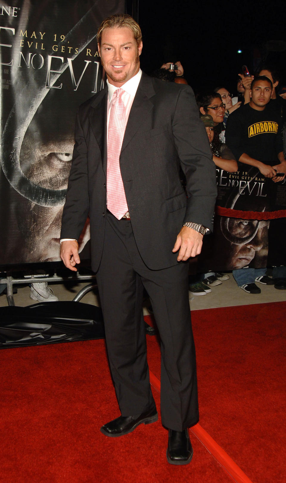 Rob Conway, WWE Raw Superstar during 'See No Evil' Premiere - Arrivals in Los Angeles, California, United States. (Photo by J.Sciulli/WireImage for LIONSGATE)