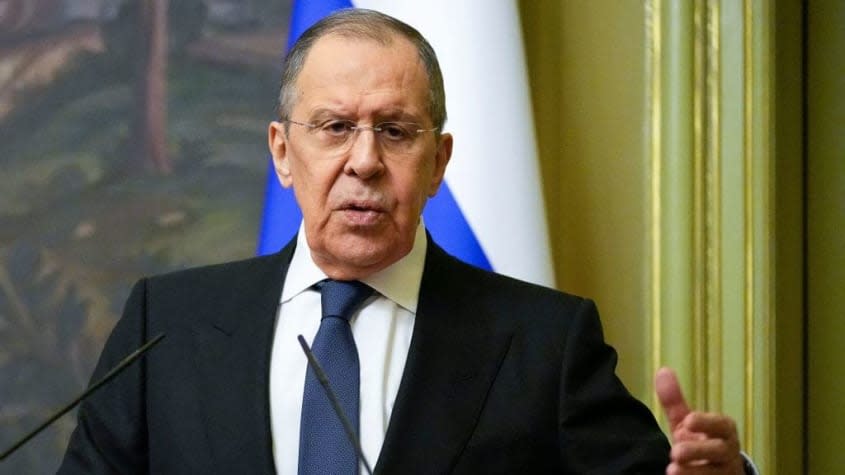 Russian Foreign Minister Sergei Lavrov.