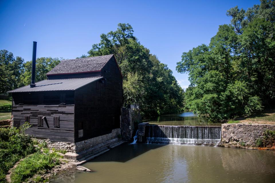 The Pine Creek Grist Mill on Thursday, Aug 20, 2020, at Wildcat Den State Park in Muscatine County. The mill was built in 1848, making it one of the oldest of its kind in the midwest. 