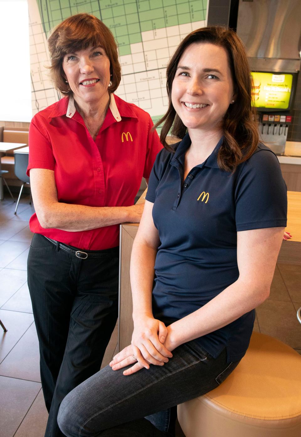 Jessica Wimer is learning to become a successful McDonald's franchise owner from her mother, Susan O'Connor. She opened the family's eighth restaurant on Nine Mile Road in mid-May.