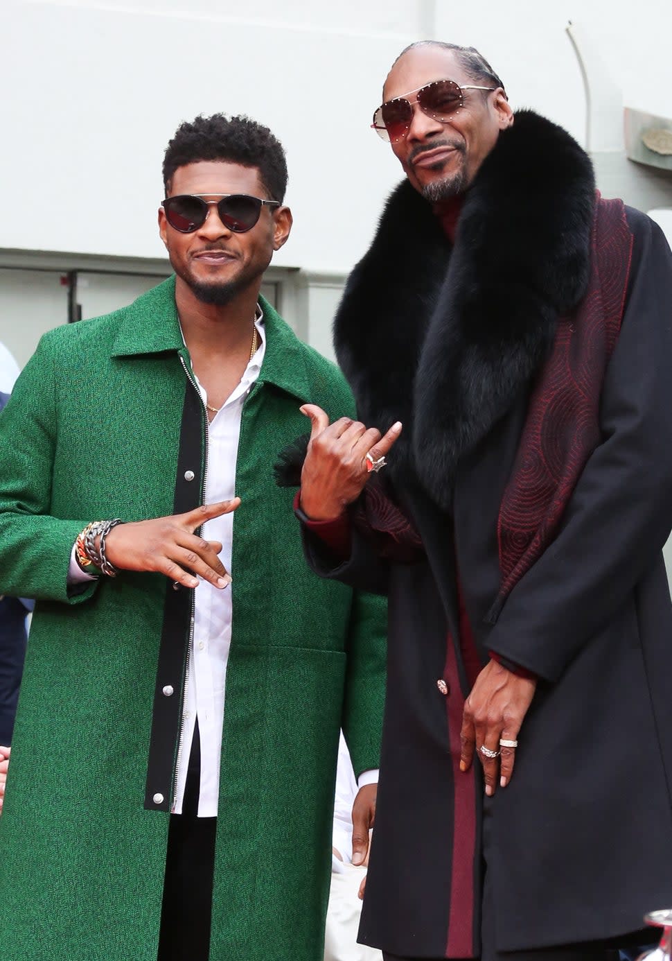 Snoop Dogg and Usher