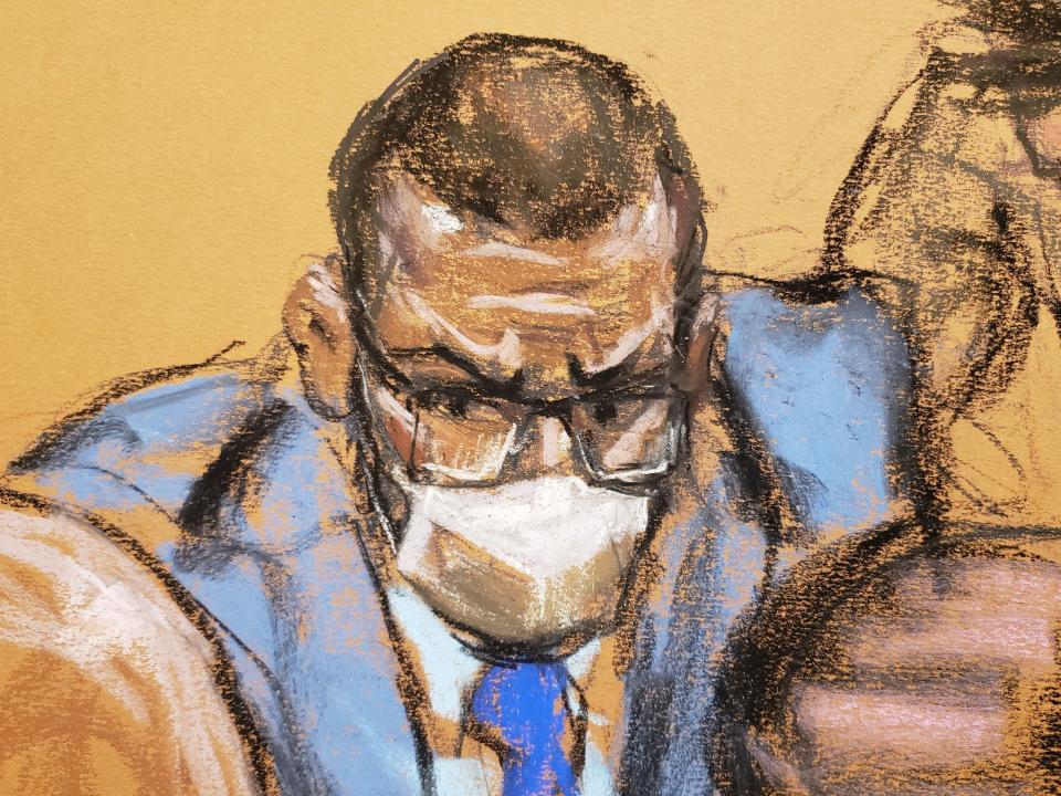 r kelly trial court illustration