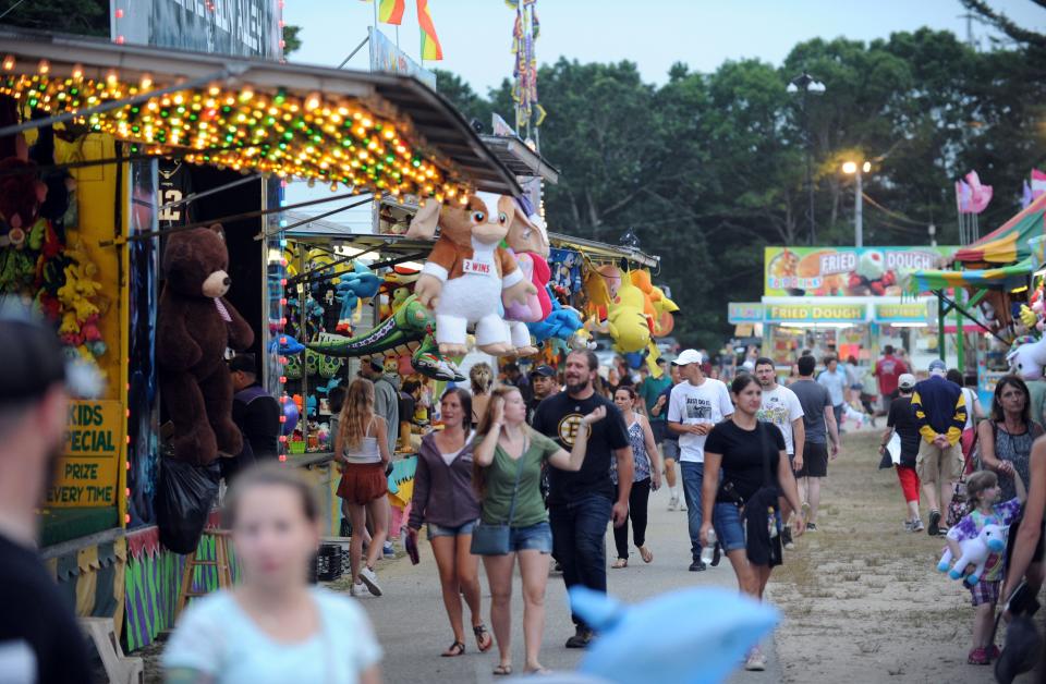 Games and food, much of it fried, are big attractions at the Barnstable County Fair.