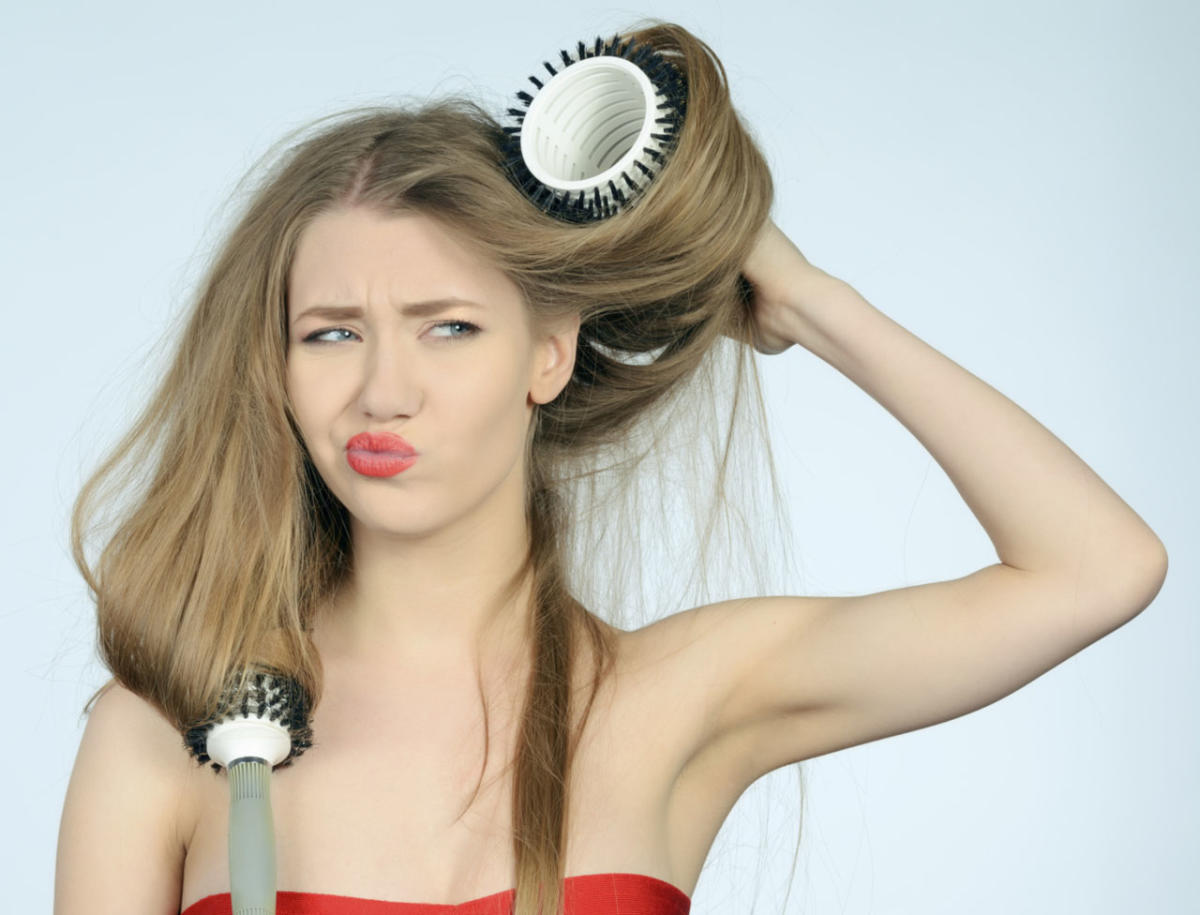 Brosse à cheveux plate - Glamour