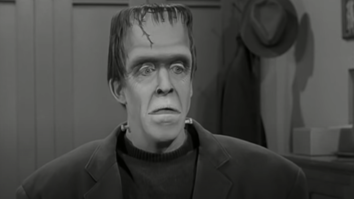  Fred Gwynne as the original Herman Munster in The Munsters. 