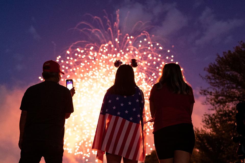 July 4 fireworks (Alex Edelman / AFP via Getty Images)