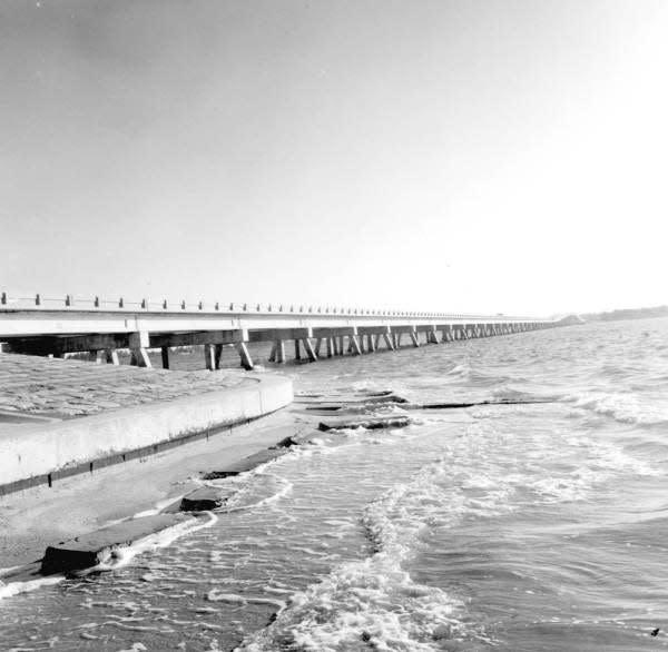 The Sanibel causeway has changed significantly since this historic photo taken in 1969.