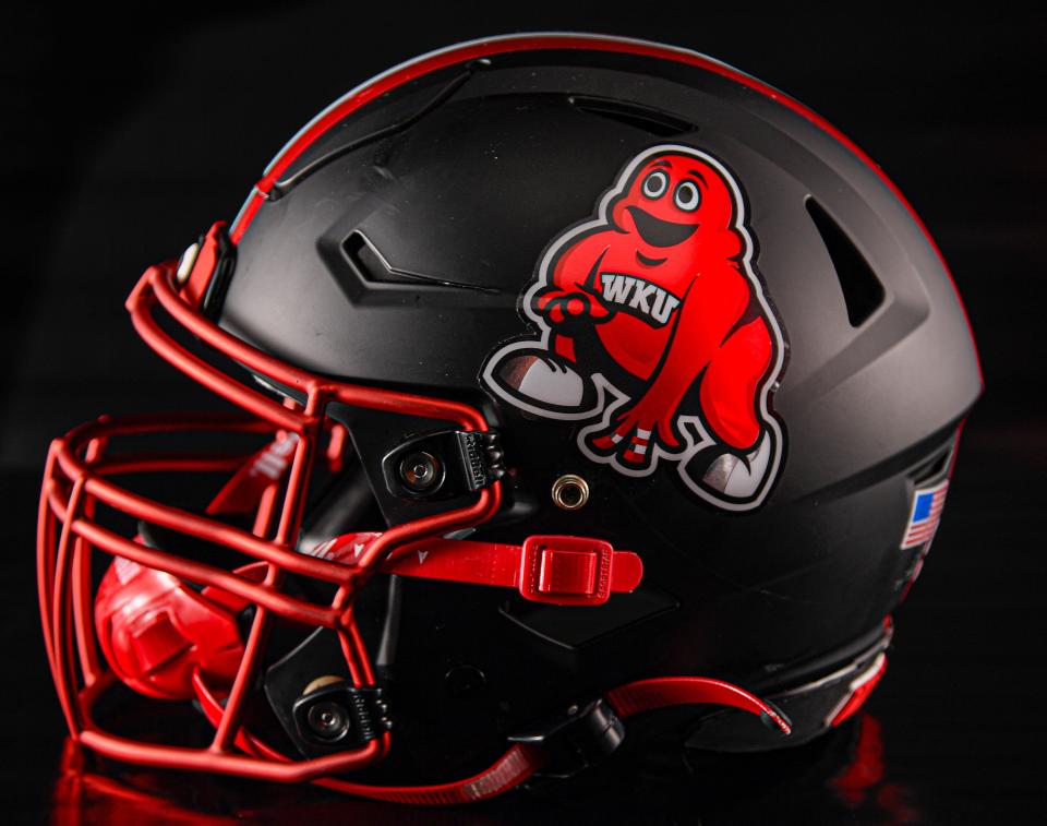 Western Kentucky Offensive Lineman Helmets