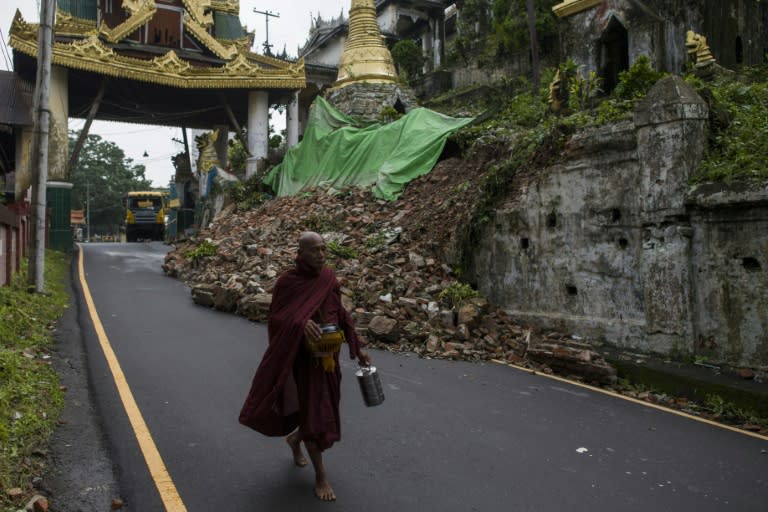 So far no casualties have been reported in Myanmar's south but rains continue to pound swathes of the country