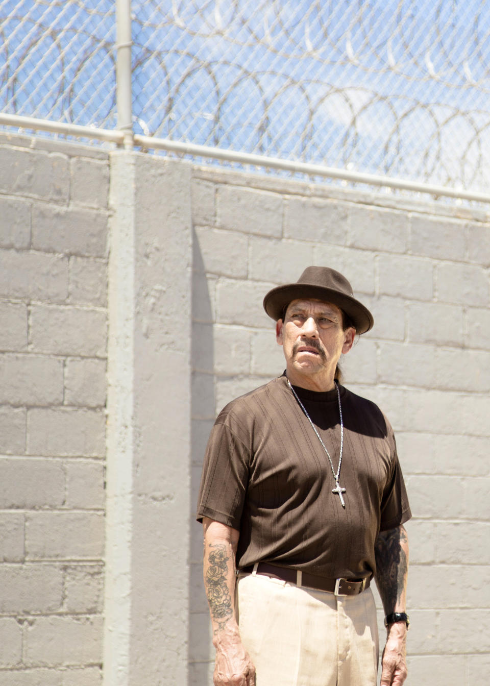 En esta imagen proporcionada por Universal Pictures el actor Danny Trejo en el documental "Inmate #1: The Rise of Danny Trejo". La película se estrena en plataformas digitales el 7 de julio de 2020. (Universal Pictures vía AP)