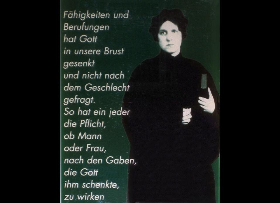 The first woman rabbi. Ordained at the Hochschule für die Wissenschaft des Judentums in Berlin in 1935, she was murdered in Auschwitz in October 1944. Her story was essentially unknown until after the fall of the Berlin Wall when East German Archives became available. 