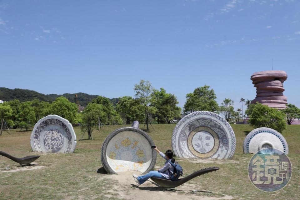 三鶯陶花源是不少遊客喜愛打卡拍照的公園。