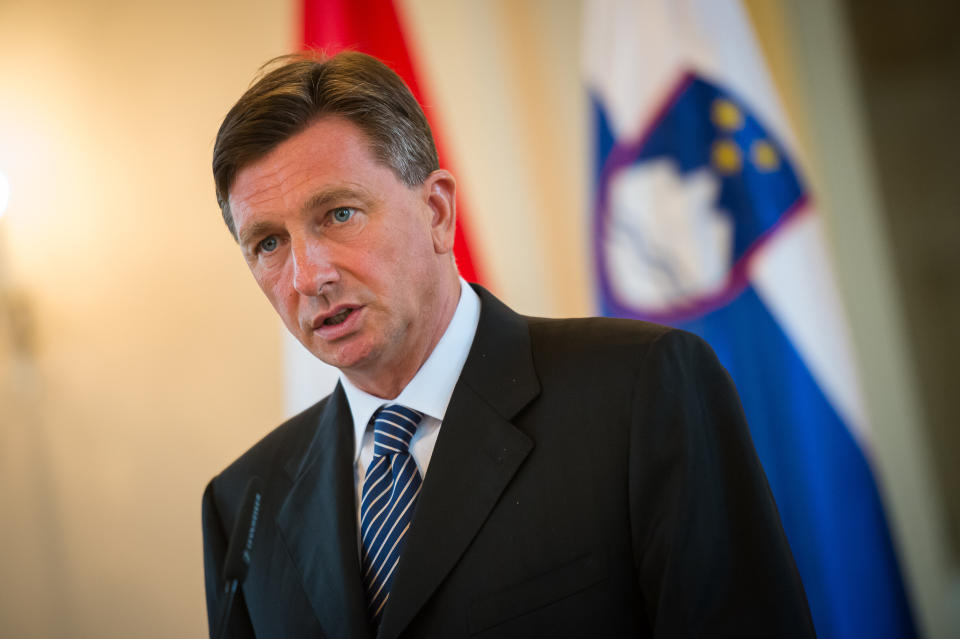 Slovenian President Borut Pahor <a href="http://www.mladina.si/95402/po-tretji-poti-od-manekena-do-liderja/" target="_blank">worked as a male model to pay his way through college</a>, according to Slovenian weekly Mladina. <br> <br> The former communist official and prime minister won the presidency in December 2012, amid widespread anti-austerity protests. His nationalist political rivals taunt him with the nickname “Barbie Doll.” <br> <br> <em>Borut Pahor gives a press conference on September 2, 2013 in Ljubljana, Slovenia. (Jure Makovec/AFP/Getty Images) </em>