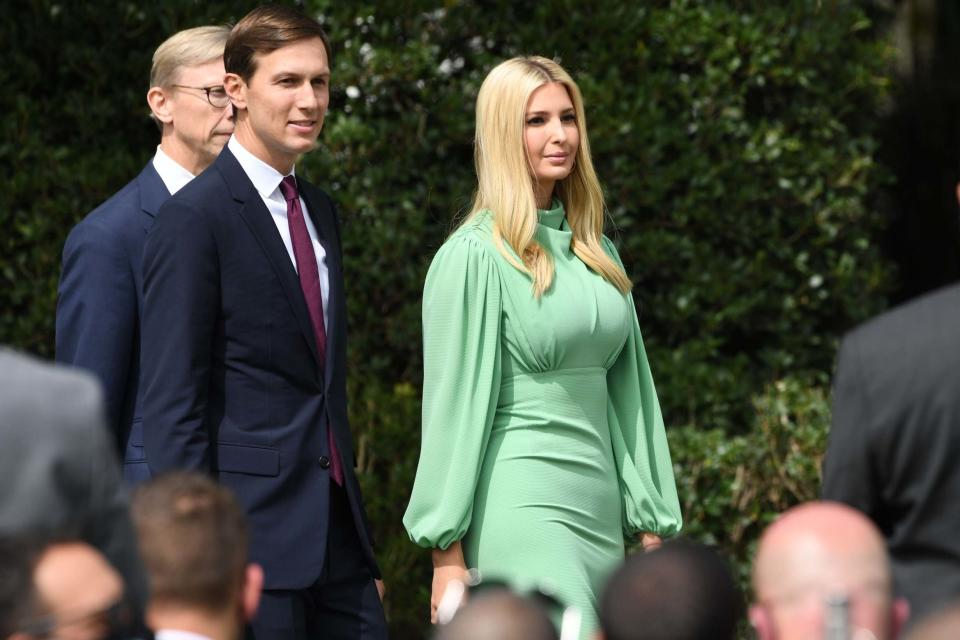 Jared Kushner and Ivanka TrumpAFP via Getty Images