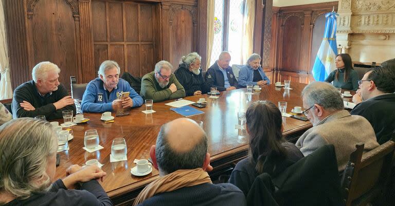 Reunión entre gremios universitarios y autoridades del Ministerio de Capital Humano