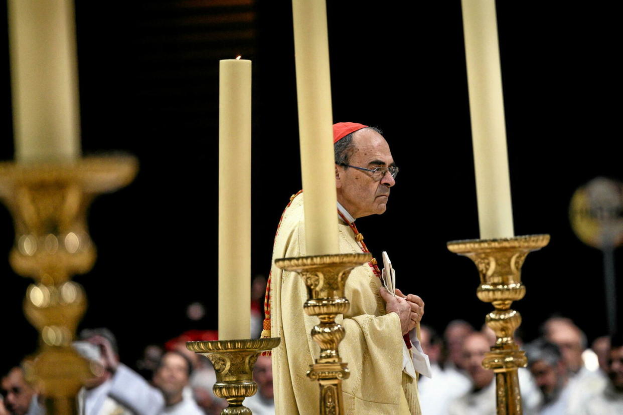 Philippe Barbarin, le 22 mai 2022.  - Credit:JEFF PACHOUD / AFP