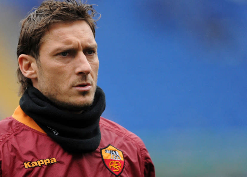 Le cache cou de Francesco Totti