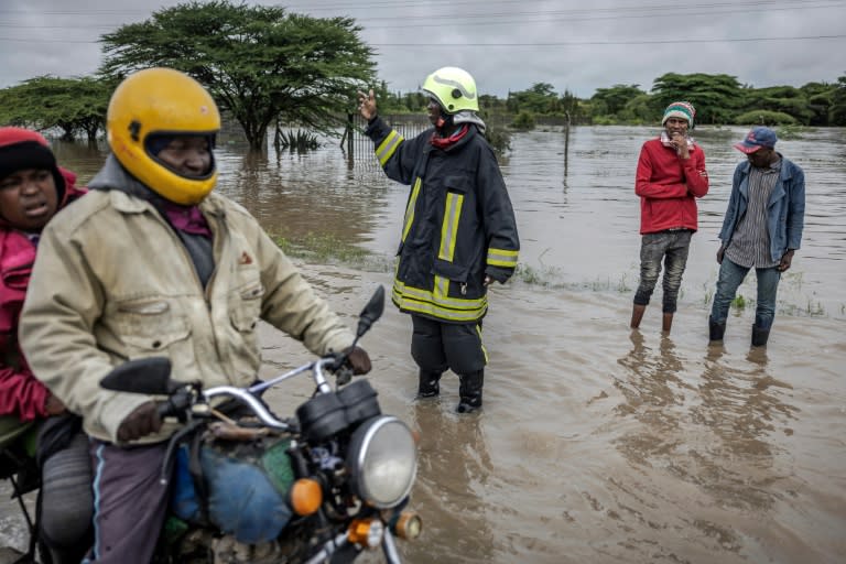 Torrential rains have lashed much of East Africa, triggering flooding and landslides (LUIS TATO)