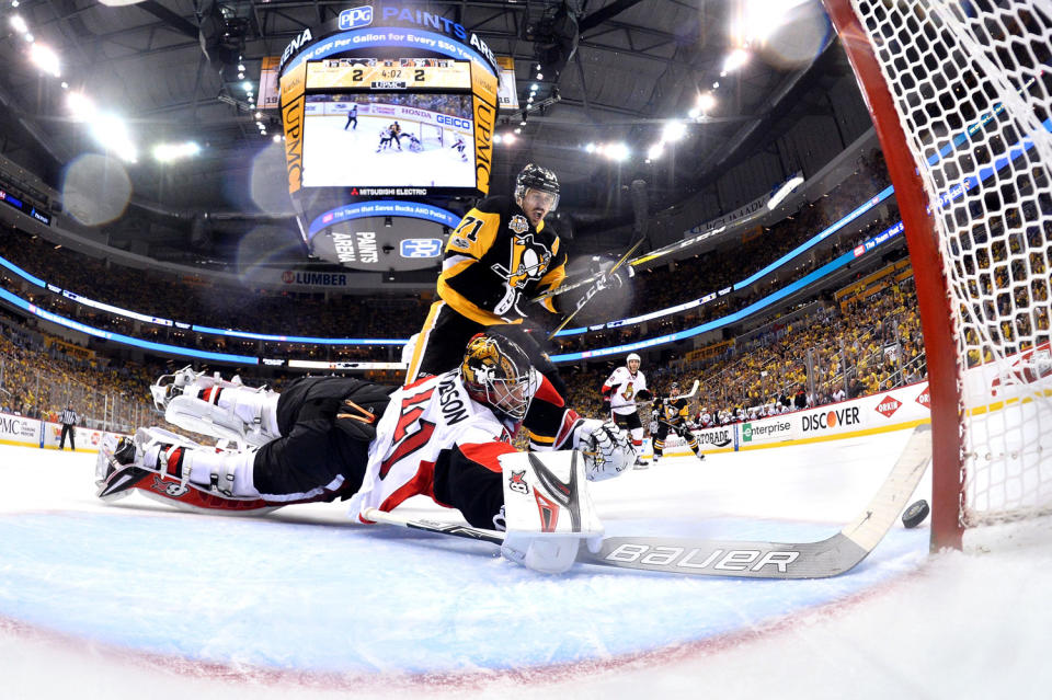 <p>Nobody expected the Senators to be the last Canadian team standing, let alone to come within a goal of reaching the Stanley Cup final. (Photo by Jamie Sabau/Getty Images) </p>