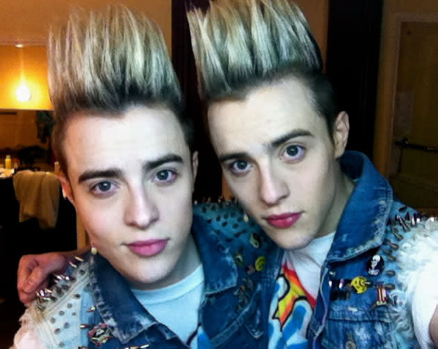 Celebrity Twitpics: Jedward posted this photo of themselves on Twitter to mark the end of their tour. They tweeted it alongside the caption: “70,000 Tickets Sold! 34 shows! Fans From all over the World! Jepic Memories! Thank You!”