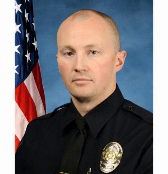 From the Manhattan Beach Police Dept. X (Twitter) page: On 10-4-23, at about 5:15am, Manhattan Beach Police Department Motorcycle Officer Chad Swanson was involved in a fatal on duty traffic collision on the 405 Freeway.