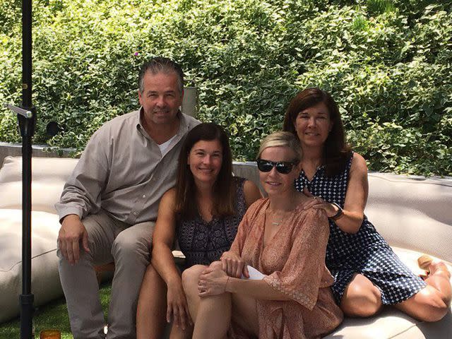 <p>Chelsea Handler Instagram</p> Chelsea Handler with her siblings, Shoshanna, Simone, and Glen.