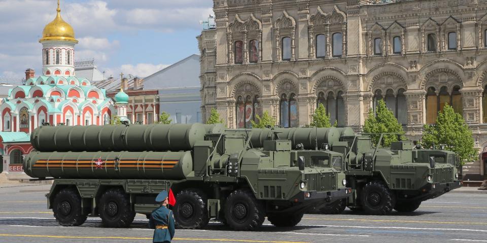 Russia S-400 Red Square Moscow