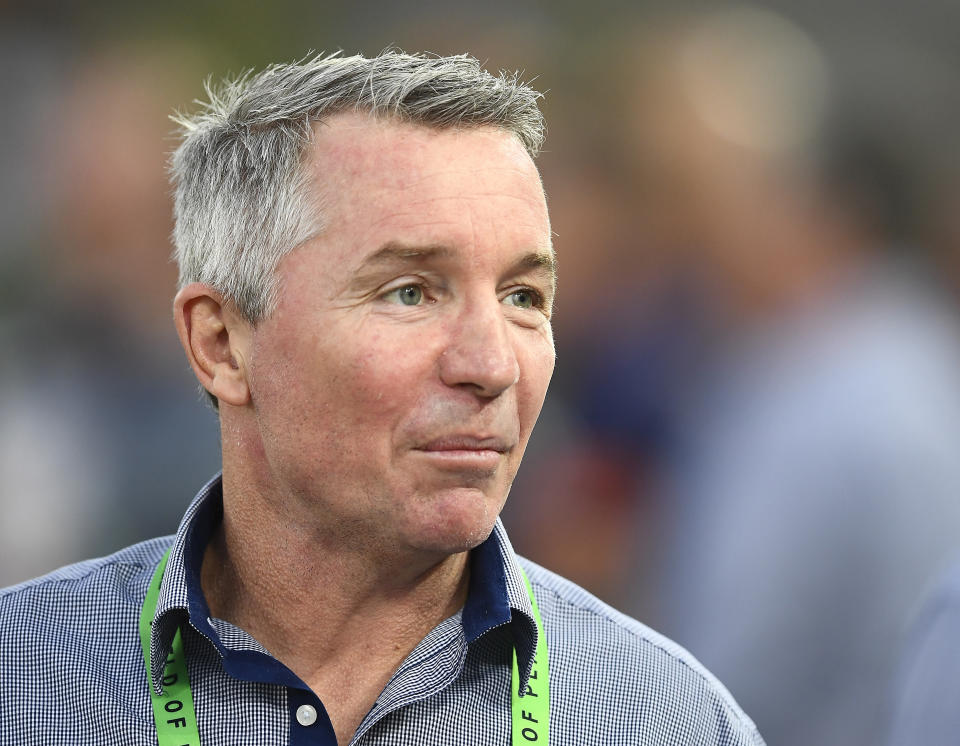 Paul Green, pictured here before a North Queensland Cowboys game in 2019.