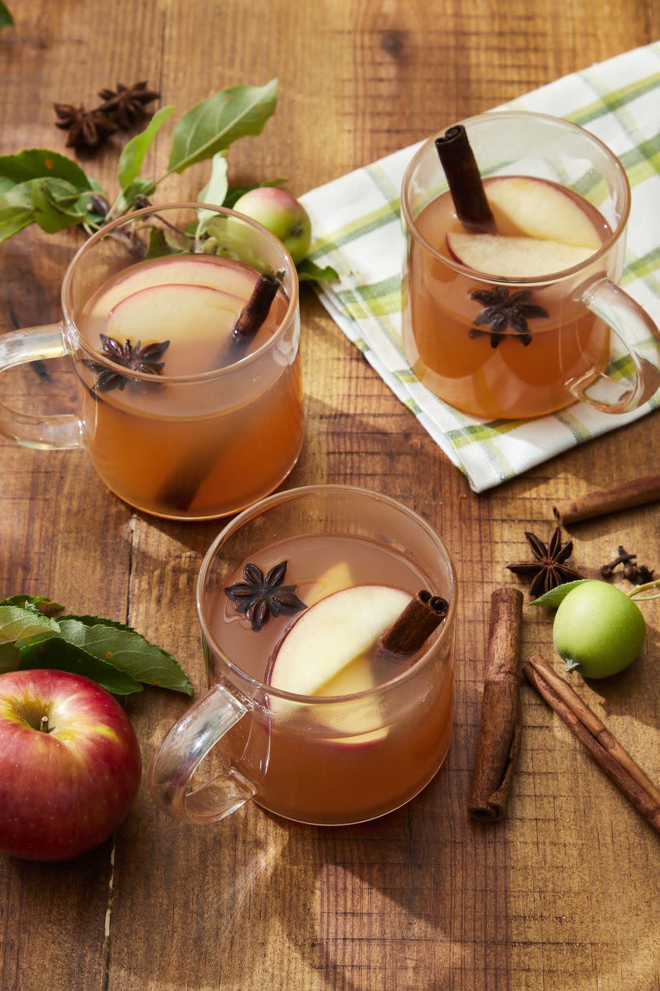 <p>This hot cider cocktail gets its name from an old nickname for Vermonters—where they really take their apples seriously. It's perfect for brisk country New Year's Eve celebrations.</p><p><strong><a href="https://www.countryliving.com/food-drinks/a40785968/woodchuck-warmer-apple-cider-cocktail-recipe/" rel="nofollow noopener" target="_blank" data-ylk="slk:Get the recipe for Woodchuck Warmer;elm:context_link;itc:0;sec:content-canvas" class="link ">Get the recipe for Woodchuck Warmer</a>.</strong></p>